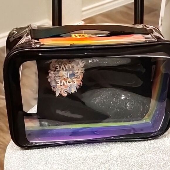 MyTagAlongs Pride Love Is Love Cube Cosmetic Organizer - Picture 3 of 7